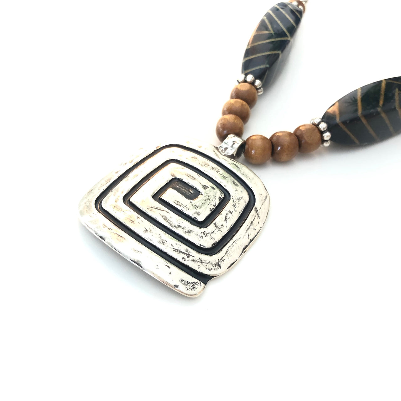 ETHNIC Spiral Necklace