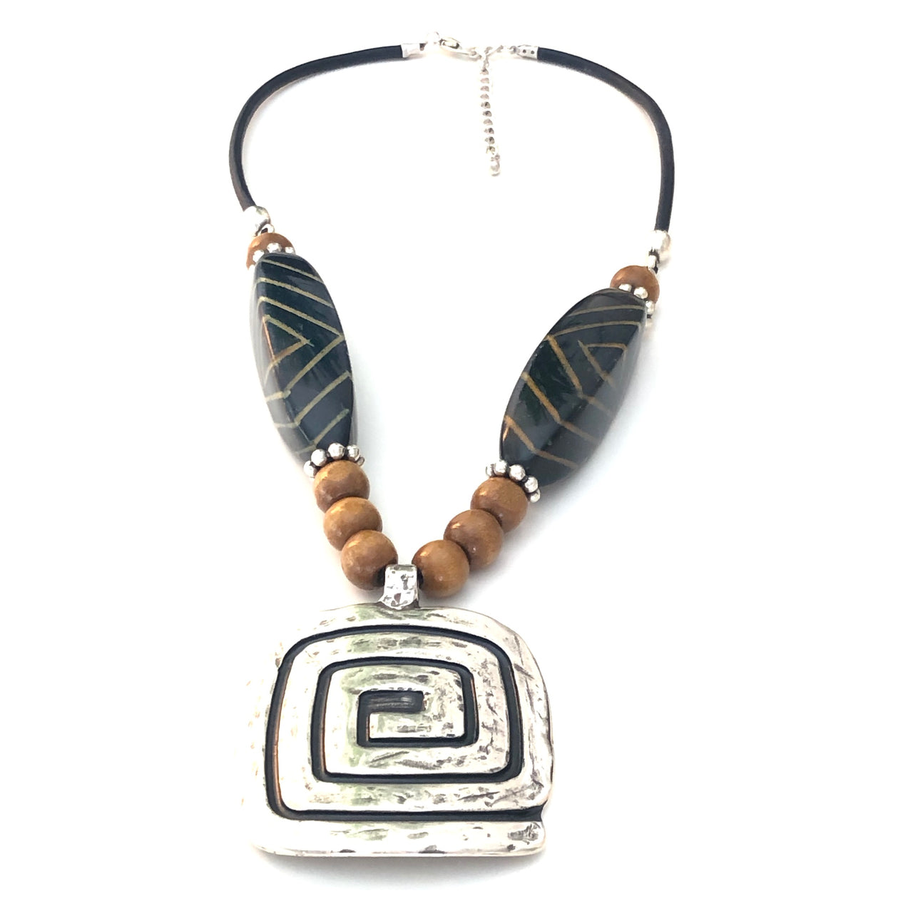 ETHNIC Spiral Necklace